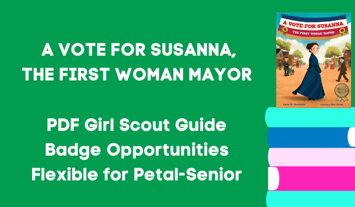 A VOTE FOR SUSANNA Girl Scout Guide 