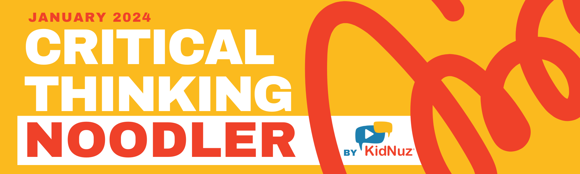 January Critical Thinking Noodler Worksheet