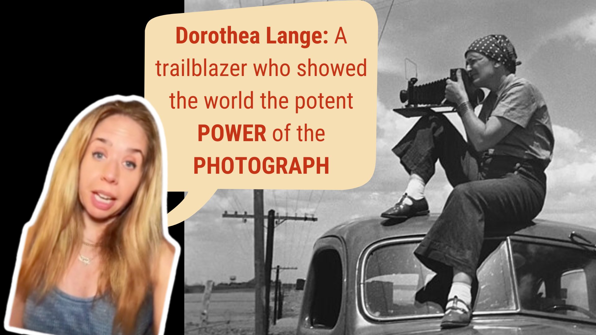 Dorothea Lange: A History Chat with Sari Beth Rosenberg