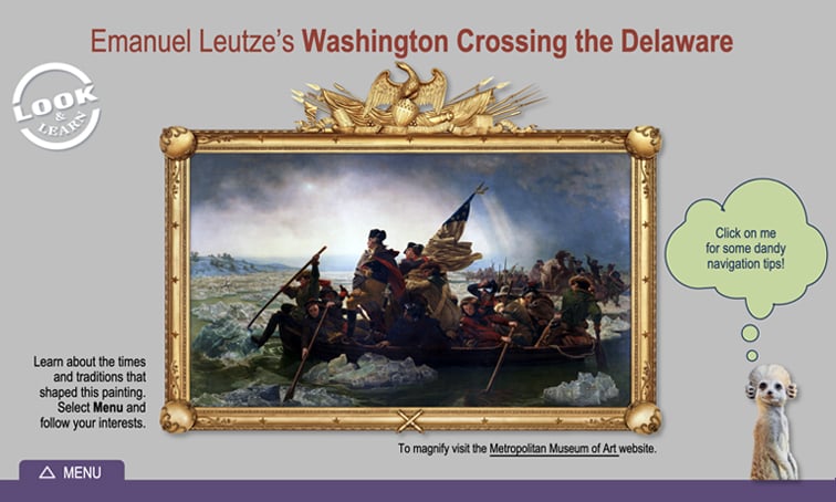 Look and Learn with Emanuel Leutze’s Washington Crossing the Delaware