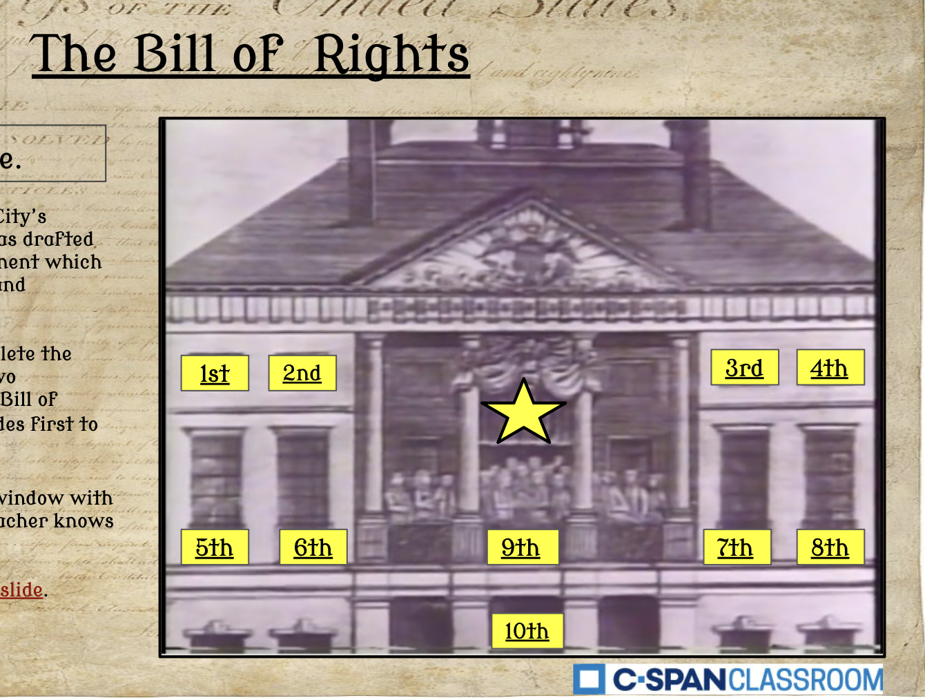 The Bill of Rights Choice Board