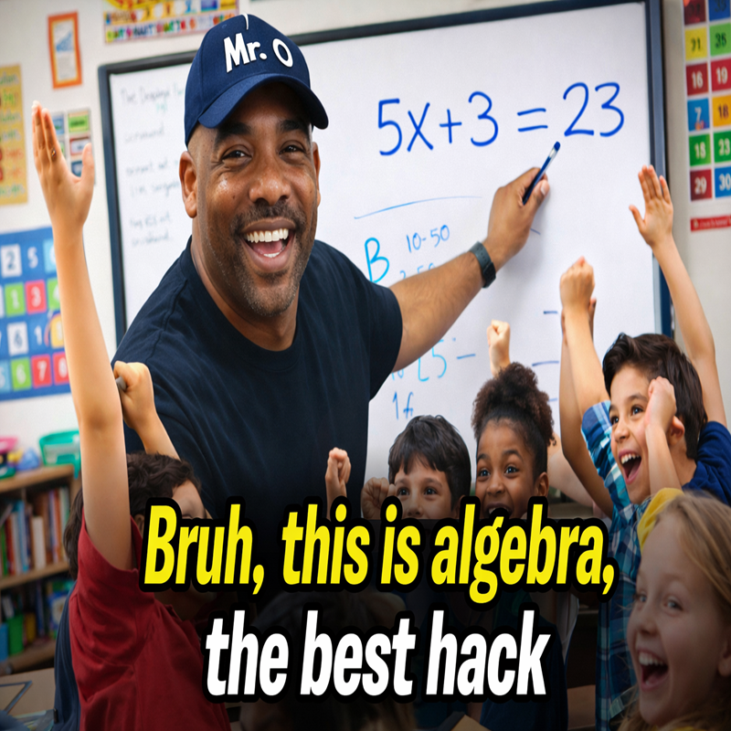 Bruh Math Is Easy, This Teacher Made Math Cool, Hip Hop Teacher Explains Multiplication, Division Finally Makes Sense, School But Make It Fun