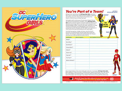 Super Heroes Unite! (empowerment and teamwork)